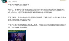 世俱杯买球:樊振东加盟德甲年薪多少钱？球队经理回应樊振东德甲联赛待遇